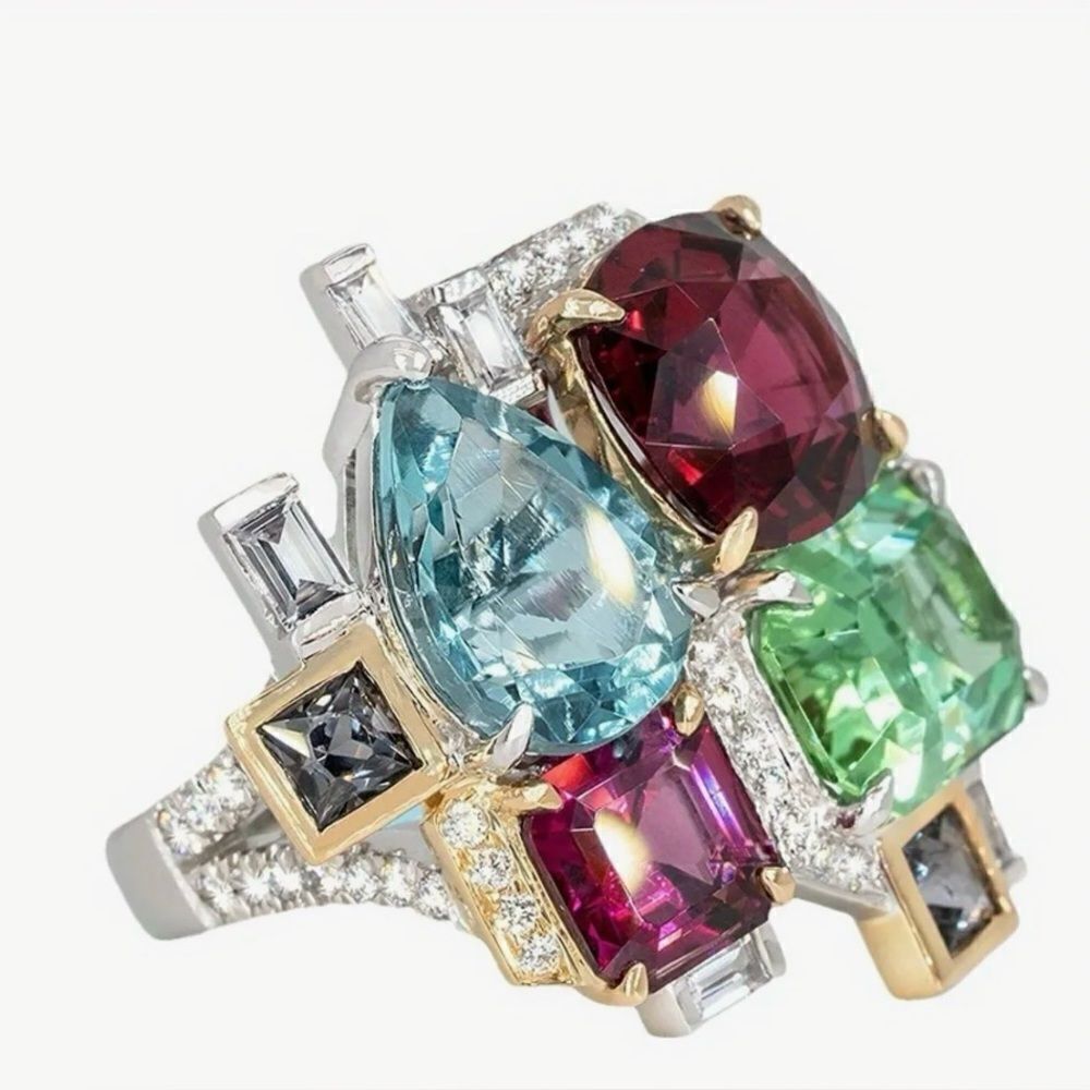 💙 NEW Sparkling Crystal Fashion Ring 💙